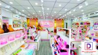 Thiết Kế Và Thi Công Shop Mỹ Phẩm Màu Hồng Linh Shuby